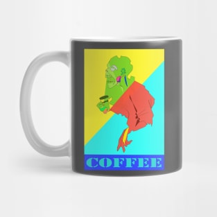 Coffee with zombie Mug